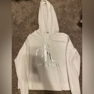 Calvin Klein Cropped Hoodie size medium